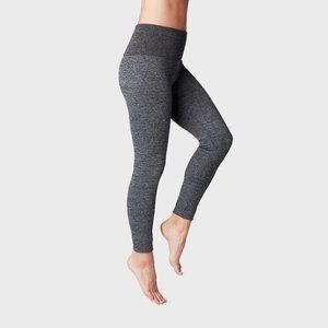 A New Day Ribbed Fleece Lined Leggings Grey L/XL